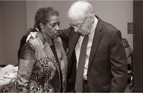 Cover photo for Barrier Breakers: Myrlie Evers-Williams & William Winter Story
